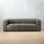 CB2 Lenyx 92" Leather Sofa