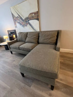 Sofa Sectional With Chaise by Wesley Hall, free local delivery