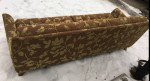 Newly upholstered Pearsall- Norwalk Gondola Sofa newly reupholstered