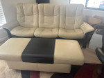 EKORNES Stressless sofa, loveseat and ottoman set