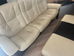 EKORNES Stressless sofa, loveseat and ottoman set