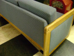 Oak trim couch / sofa oak trim