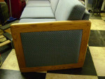 Oak trim couch / sofa oak trim