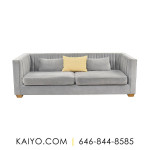 Alder & Tweed Blake Channel Tufted Sofa (Was 3830)