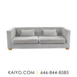 Alder & Tweed Blake Channel Tufted Sofa (Was 3830)