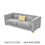 Alder & Tweed Blake Channel Tufted Sofa (Was 3830)