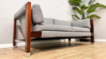 Milo Baughman Founders Rosewood Sling Sofa *Delivery*