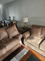 Sofa and love seat