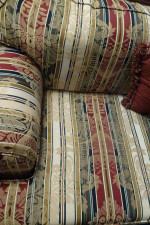 sofa and loveseat - lovely color and pattern design