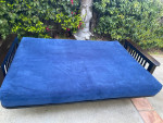 Deluxe Queen Futon Sofa Bed with Storage Drawers