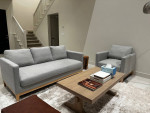 70% OFF -1 Couch + 1 Sofa Chair In justGreat Condition