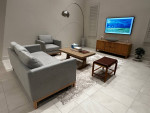 70% OFF -1 Couch + 1 Sofa Chair In justGreat Condition