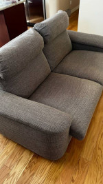 IKEA LIDHULT Loveseat Sofa Lejde Beige Brown