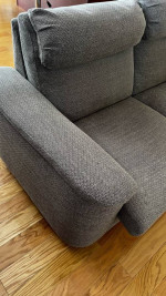IKEA LIDHULT Loveseat Sofa Lejde Beige Brown