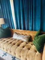 Sofa Doyon brown velvet