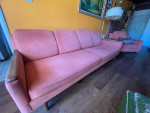 Mid Century sofa and arm chair