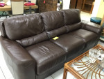 SALE - Palliser Brown Leather Sofa-$3000 new!!
