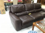 SALE - Palliser Brown Leather Sofa-$3000 new!!