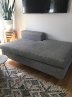 Armless Modern Small sofa