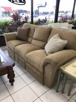 La-Z-Boy Tan Reclining Sofa and Loveseat...over $2000 new