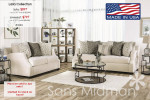 NEW IN BOX! Solaris Deep Seated Sofa & Loveseat Set! $697