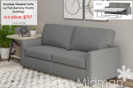 NEW IN BOX! Solaris Deep Seated Sofa & Loveseat Set! $697