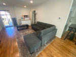 Gray Blue Sleeper Sofa