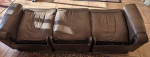 La-Z-Boy Leather Reclining Sofa