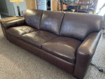 Top Grain Leather Sofa from Haven Home