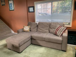 couch with chase lounge & sofa sleeper