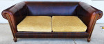 BENTLEY CHURCHILL Leather Sofa Ralph Lauren Style