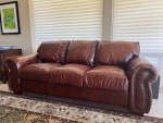 Sofa - Leather Sleeper