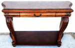 Mahogany Console Sofa Table