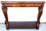 Mahogany Console Sofa Table