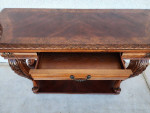 Mahogany Console Sofa Table