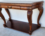 Mahogany Console Sofa Table