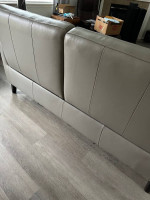 Dania Leather Reclining Sofa