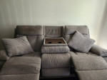 Recliner Sofa Fold Down Center