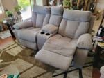 Very Comfortable Reclining Loveseat Sofa