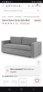 Article Sleeper Sofa