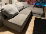 Grey Sectional Sofa Couch🛋️ Free Delivery🚚