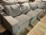 Grey Sectional Sofa Couch🛋️ Free Delivery🚚