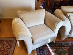 Living room sofa set 3-piece
