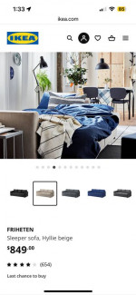 Sofa bed