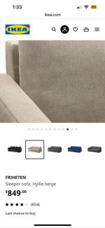 Sofa bed