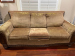 Sofa loveseat, and chair
