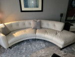 Absolutely Like New Leather Sectional Sofa from Copenhagen Imports