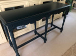 Dark Blue Sofa Table / Console Table