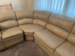 Leather Sectional Sofa Hide-A-Bed