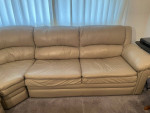 Leather Sectional Sofa Hide-A-Bed